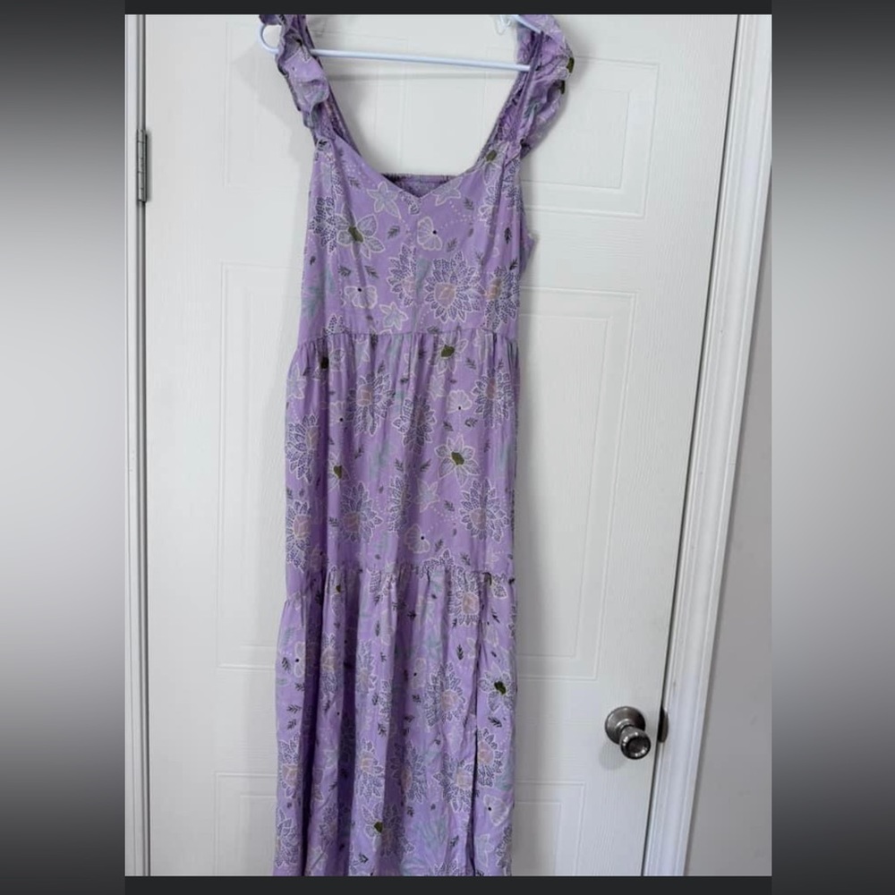 Large maxi dress. From Marshall’s.  beautiful dress! Bump friendly